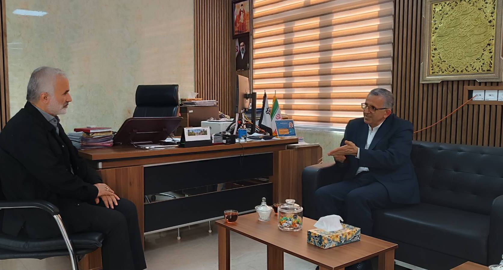 دیپلماسی در خدمت امنیت غذایی/ بازدید مدیر دفتر نمایندگی وزارت امور خارجه از اداره کل غله همدان